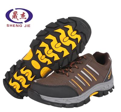 【膠粘牛津底工作鞋 咖啡色運(yùn)動(dòng)款超纖皮橡膠大底 耐穿刺勞保鞋批】價(jià)格_廠家_圖片 -